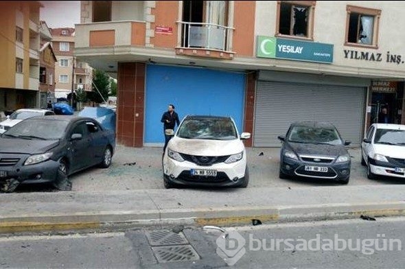 İstanbul'da askeri kışlanın karşısında patlama