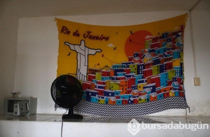Rio'da alternatif 'gecekondu' tatili