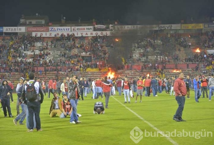 Eskişehirspor yenildi, ortalık karıştı
