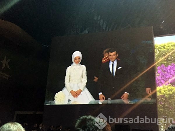Sümeyye Erdoğan ile Selçuk Bayraktar'ın nikahından kareler