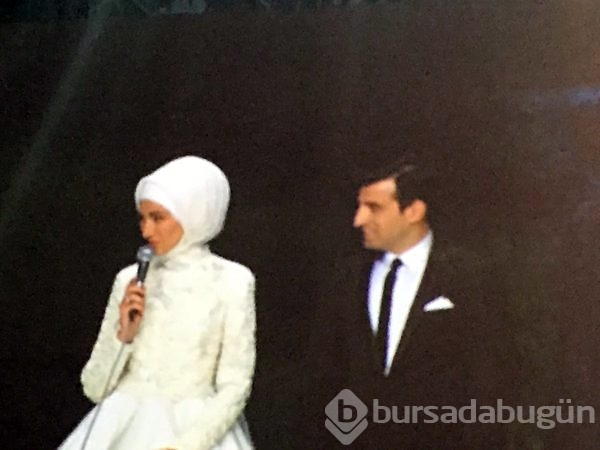 Sümeyye Erdoğan ile Selçuk Bayraktar'ın nikahından kareler