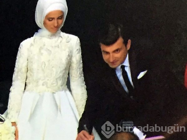 Sümeyye Erdoğan ile Selçuk Bayraktar'ın nikahından kareler