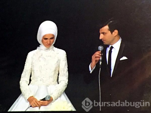 Sümeyye Erdoğan ile Selçuk Bayraktar'ın nikahından kareler