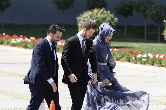 Sümeyye Erdoğan ile Selçuk Bayraktar'ın nikahından kareler