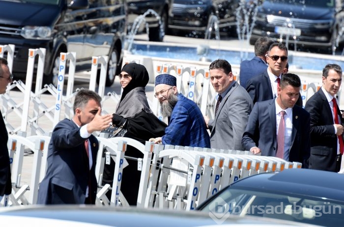 Sümeyye Erdoğan ile Selçuk Bayraktar'ın nikahından kareler