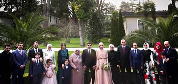 Sümeyye Erdoğan ile Selçuk Bayraktar'ın nikahından kareler