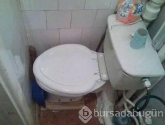 Tuvalette tuhaf görüntüler
