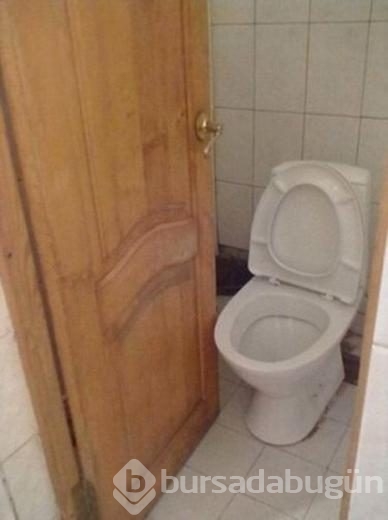 Tuvalette tuhaf görüntüler