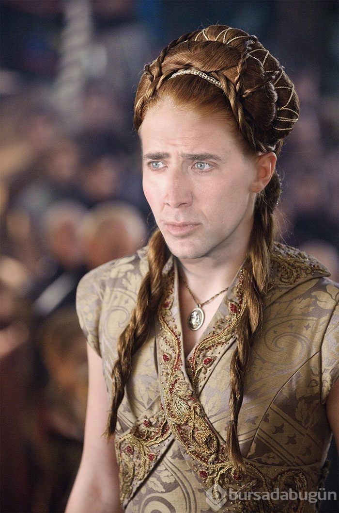 Nicolas Cage Taht Oyunları'nda bütün karakterleri oynuyor
