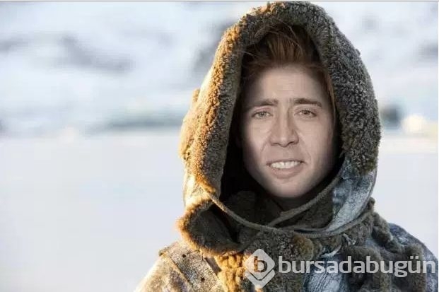 Nicolas Cage Taht Oyunları'nda bütün karakterleri oynuyor