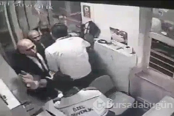 Erdoğan Bayraktar'tan güvenlik görevlisine dayak