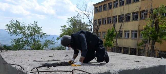 Şırnak'ta güvenlik güçlerini gülümseten mesajlar