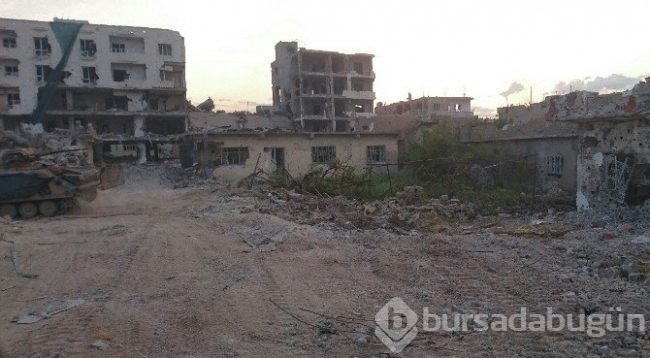 Nusaybin'de çatışma anı kamerada