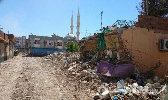 Nusaybin'de çatışma anı kamerada