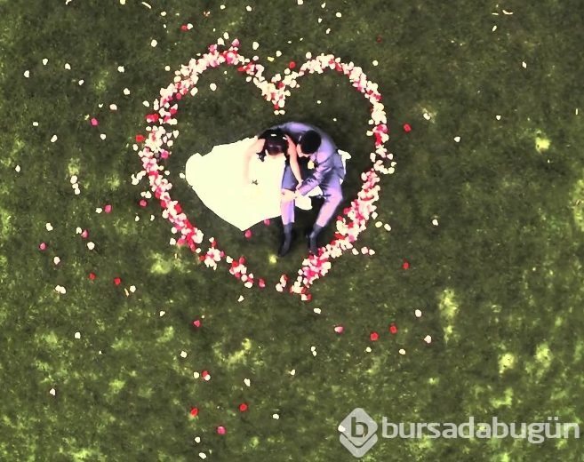 'Drone' düğün fotoğrafçılığına alet edilirse...