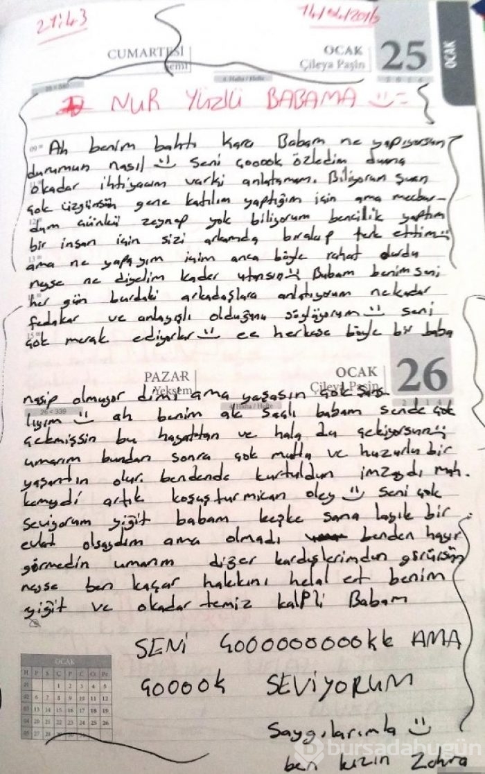 Kadın PKK'lının günlüğünde dikkat çeken itiraflar