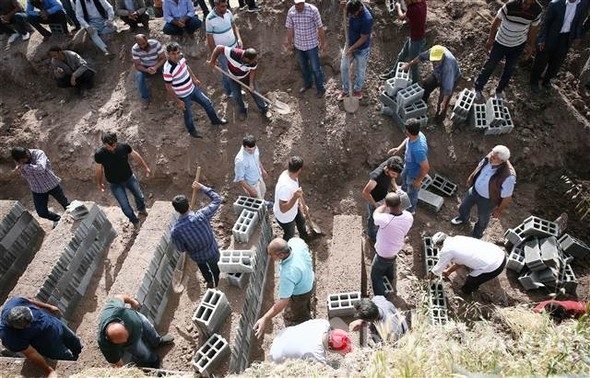 Diyarbakır'da çok acı görüntüler