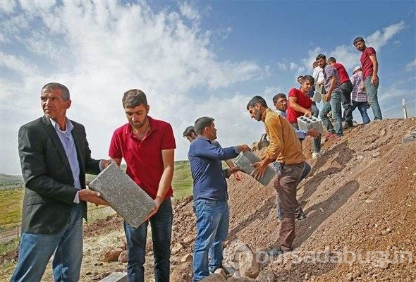 Diyarbakır'da çok acı görüntüler