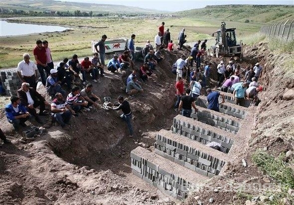 Diyarbakır'da çok acı görüntüler