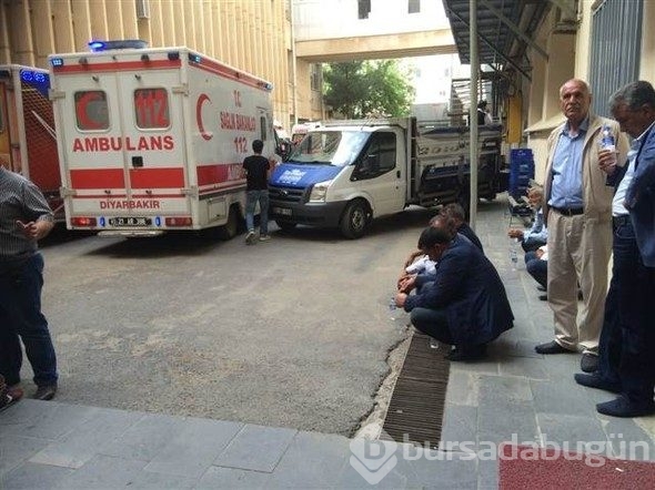 Diyarbakır'da çok acı görüntüler