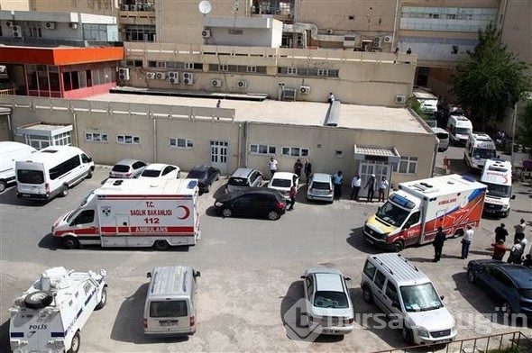 Diyarbakır'da çok acı görüntüler