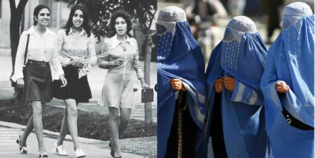 Ülkelerde çatışmaların neden olduğu 16 öncesi/sonrası görüntü