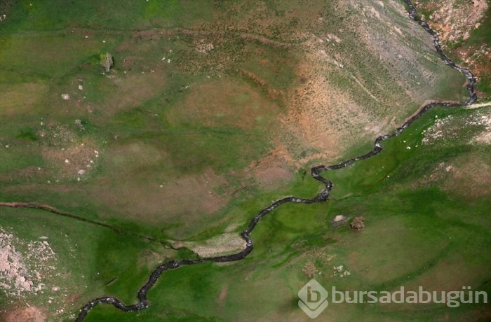 Muhteşem fotoğraflarla 'Gökyüzünden Hakkari'