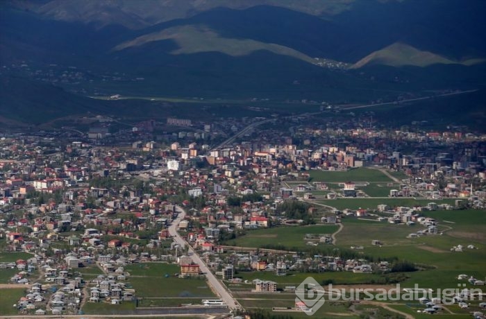 Muhteşem fotoğraflarla 'Gökyüzünden Hakkari'