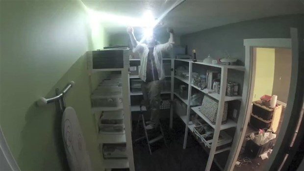 Mutfağını baştan yaptı!