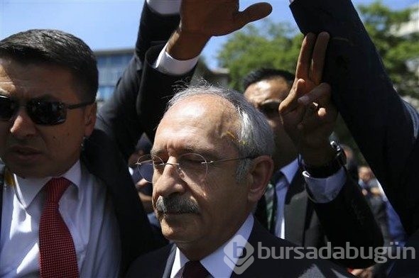 Kılıçdaroğlu'na yumurtalı saldırı