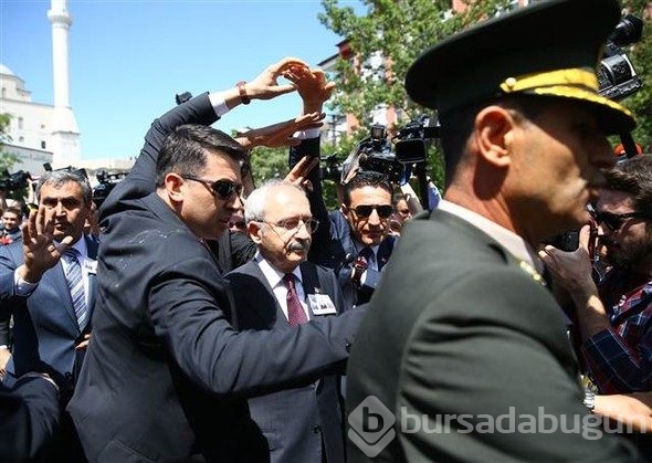 Kılıçdaroğlu'na yumurtalı saldırı