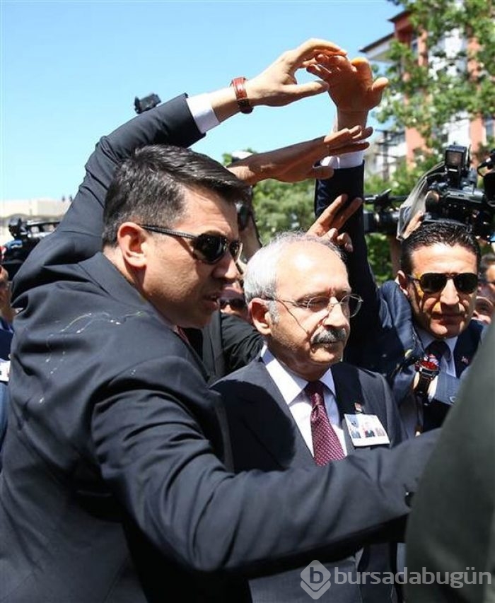 Kılıçdaroğlu'na yumurtalı saldırı