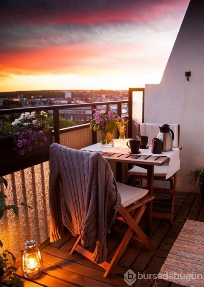 Balkon sefası yapmayı sevenleri epey kıskandıracak 32 muhteşem balkon