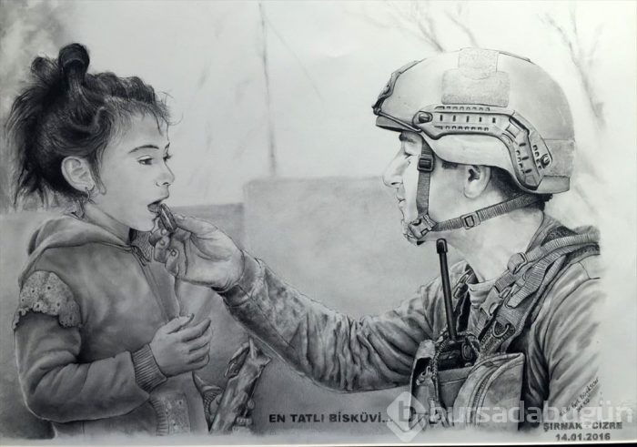 Mehmetçiğin gözüyle Mehmetçik sergisi