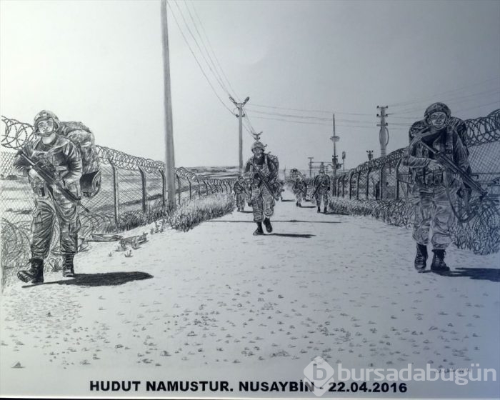 Mehmetçiğin gözüyle Mehmetçik sergisi