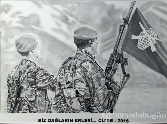 Mehmetçiğin gözüyle Mehmetçik sergisi