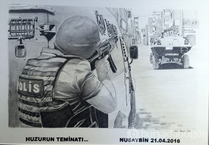 Mehmetçiğin gözüyle Mehmetçik sergisi