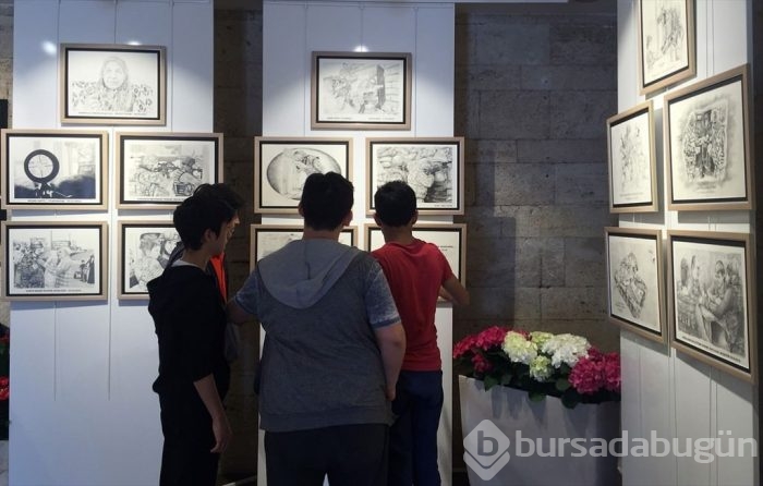 Mehmetçiğin gözüyle Mehmetçik sergisi