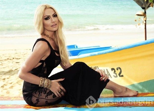 Hadise alev alev yaktı