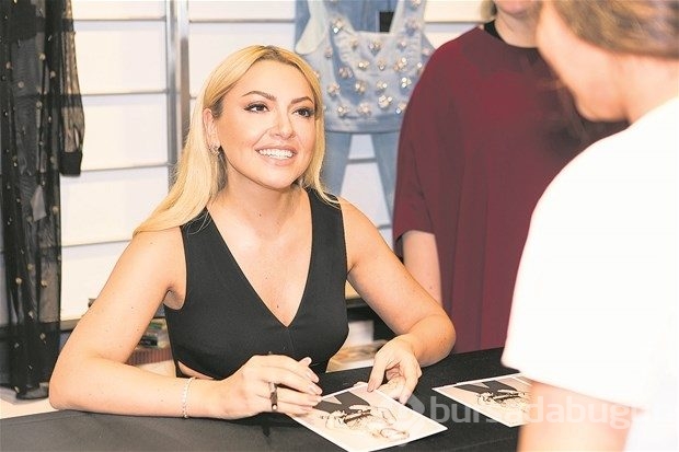 Hadise alev alev yaktı