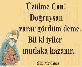 Resimli mevlana sözleri