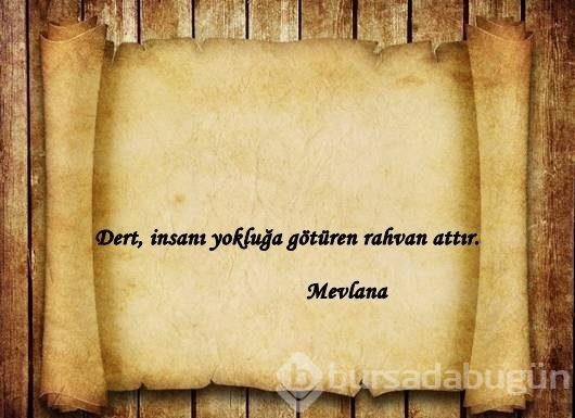 Resimli mevlana sözleri