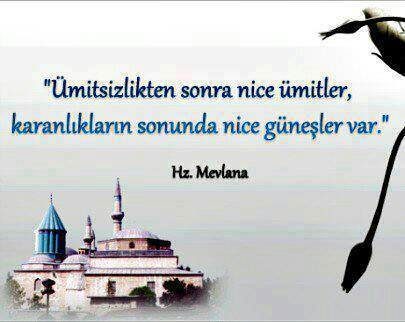 Resimli mevlana sözleri