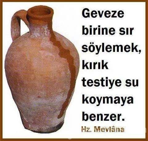 Resimli mevlana sözleri