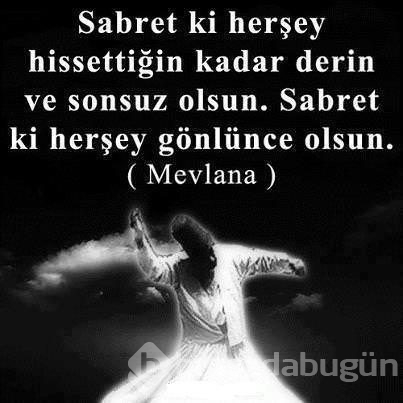 Resimli mevlana sözleri