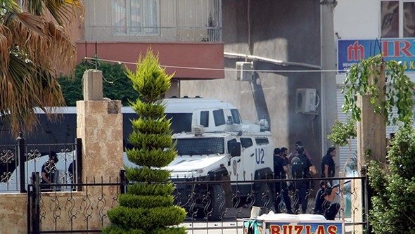 HDP mitingine polis müdahalesi