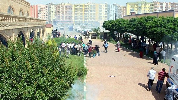 HDP mitingine polis müdahalesi