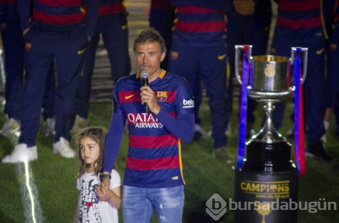 Barcelona, zaferlerini kutladı