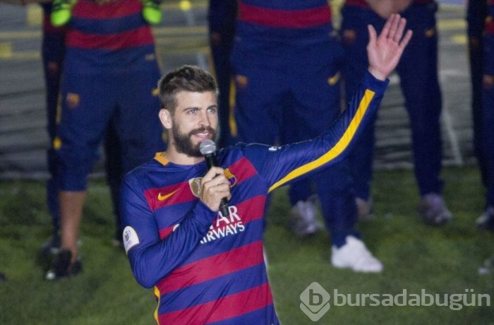 Barcelona, zaferlerini kutladı