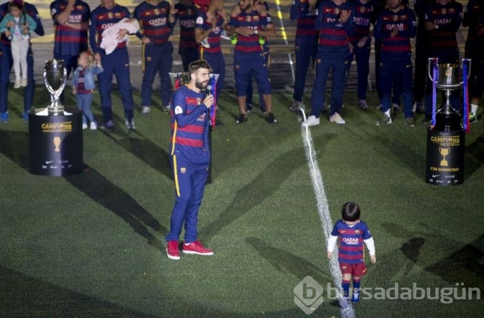 Barcelona, zaferlerini kutladı